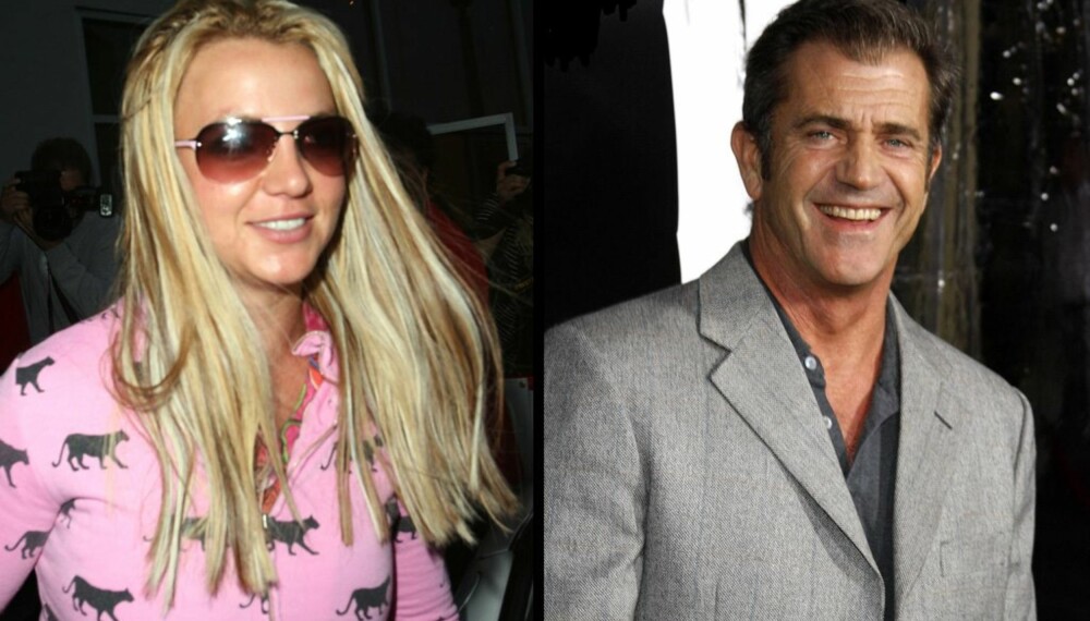Britney Spears og Mel Gibson Britney Spears og Mel Gibson