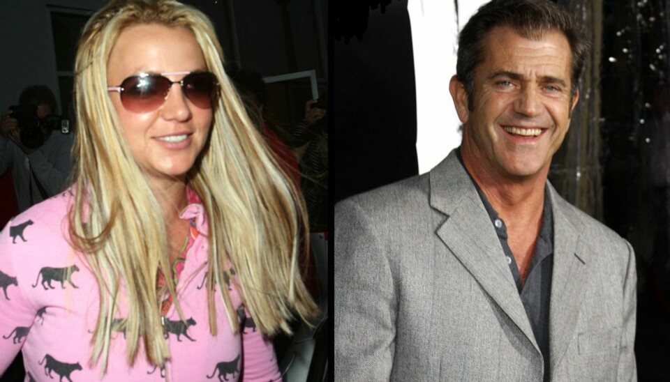 Britney Spears og Mel Gibson