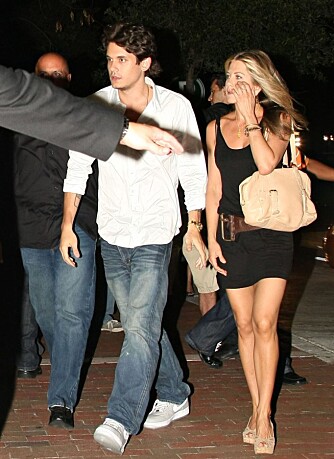 John Mayer og Jennifer Aniston John Mayer og Jennifer Aniston