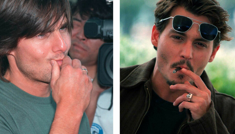 Tom Cruise og Johnny Depp