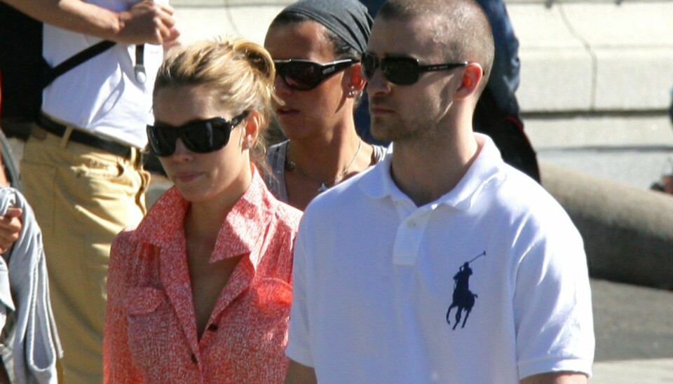Justin Timberlake og Jessica Biel i Oslo