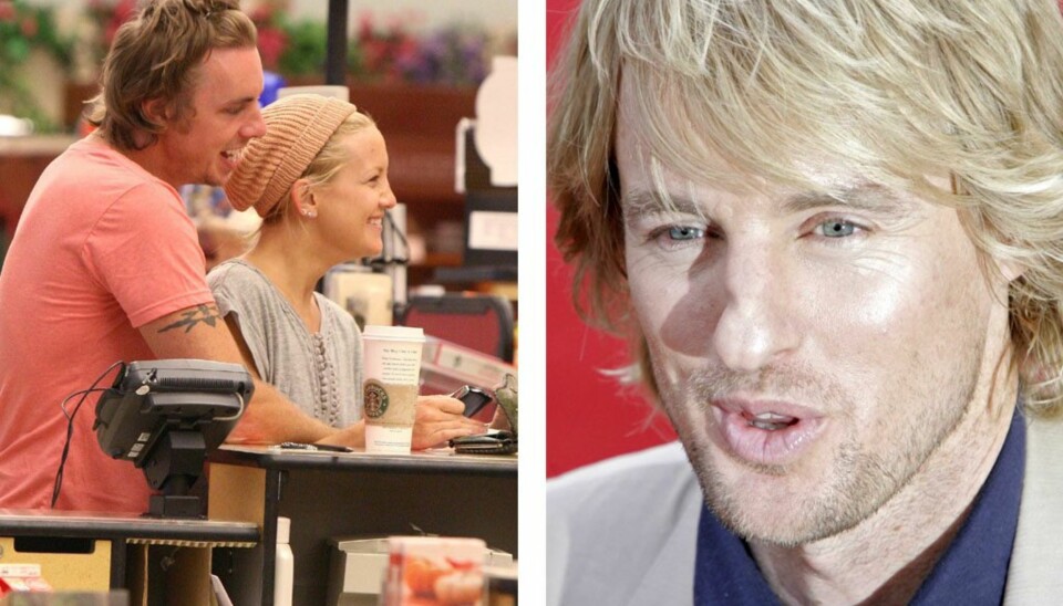 Bilder av Kate Hudson med ny kjæreste ble for mye for Owen Wilson
