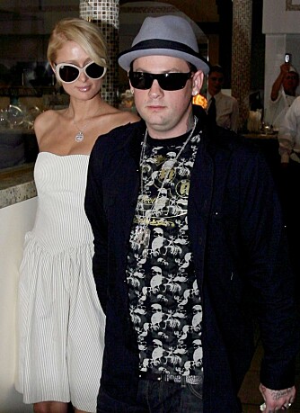 Paris Hilton og Benji Madden Paris Hilton og Benji Madden
