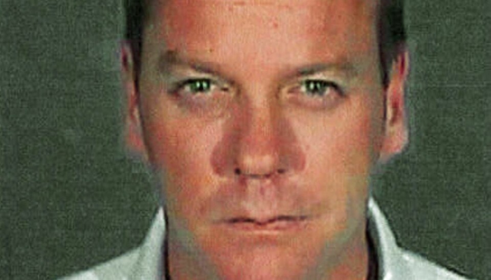Kiefer Sutherlands fengslingsfoto