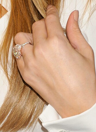 Mariah Careys forlovelsesring Mariah Careys forlovelsesring