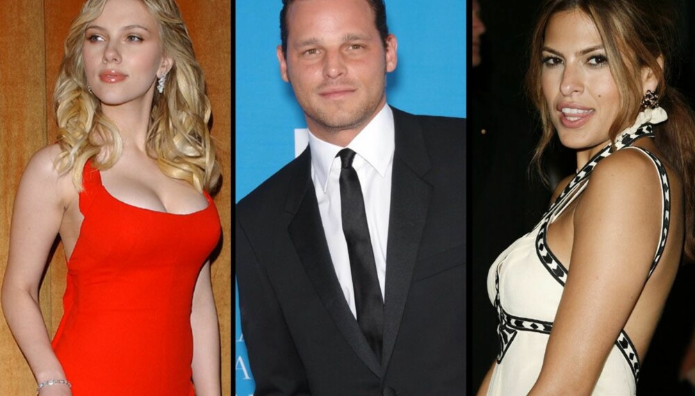 Mest sexy: Scarlett Johansson, Justin Chambers og Eva Mendes