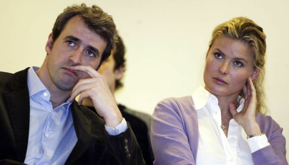 Olaf Thommessen og Vendela Kirsebom