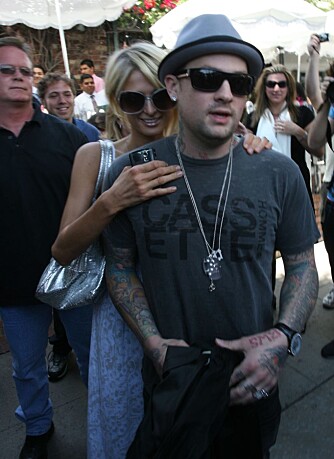 Paris Hilton og Benji Madden Paris Hilton og Benji Madden