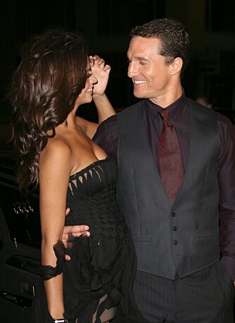 Matthew McConaughey og Camilla Alves