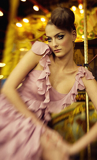 FINALERUNDEN: Denne shooten var den siste for Ivanna, under Top Model 2007.