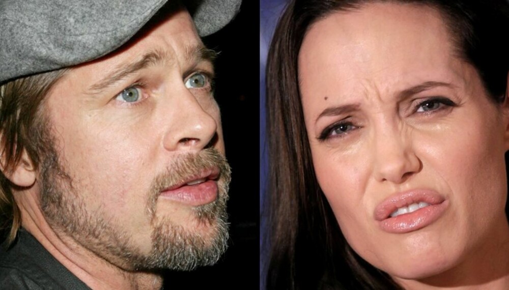 KRANGLER: Brad Pitt og Angelina Jolie