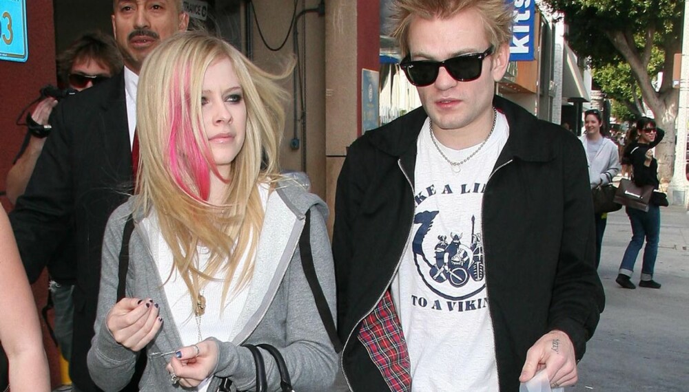 Avril Lavigne og Deryck Whibley