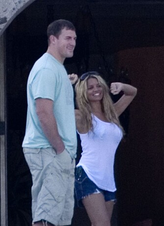 Jessica Simpson og Tony Romo Jessica Simpson og Tony Romo