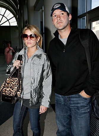 Jessica Simpson og Tony Romo Jessica Simpson og Tony Romo