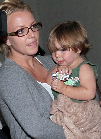 Britney Spears og sønnen Sean Preston