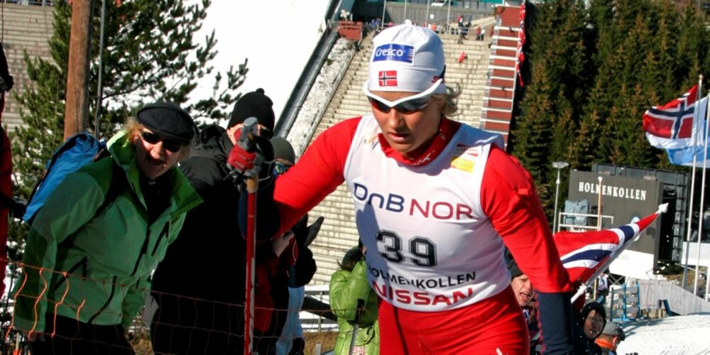 STORT TALENT: Vibeke vant i 2005 gull i VM på 4x5 km stafett
