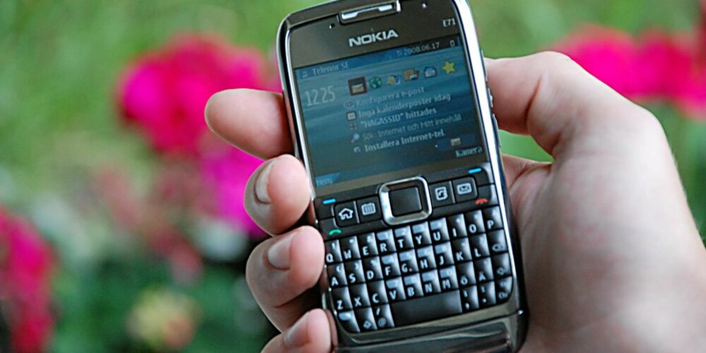 Nokia e71. Verdens tynneste QWERTY-mobil.