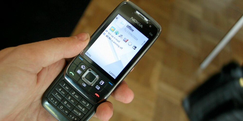 Nokia e66. Siste skrik i skyvetelefonklassen til Nokia.