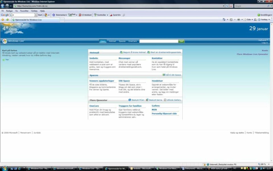 Logg deg på din Windows Live Messenger-konto før du begynner. Er du pålogget kan du gå direkte til trinn tre.