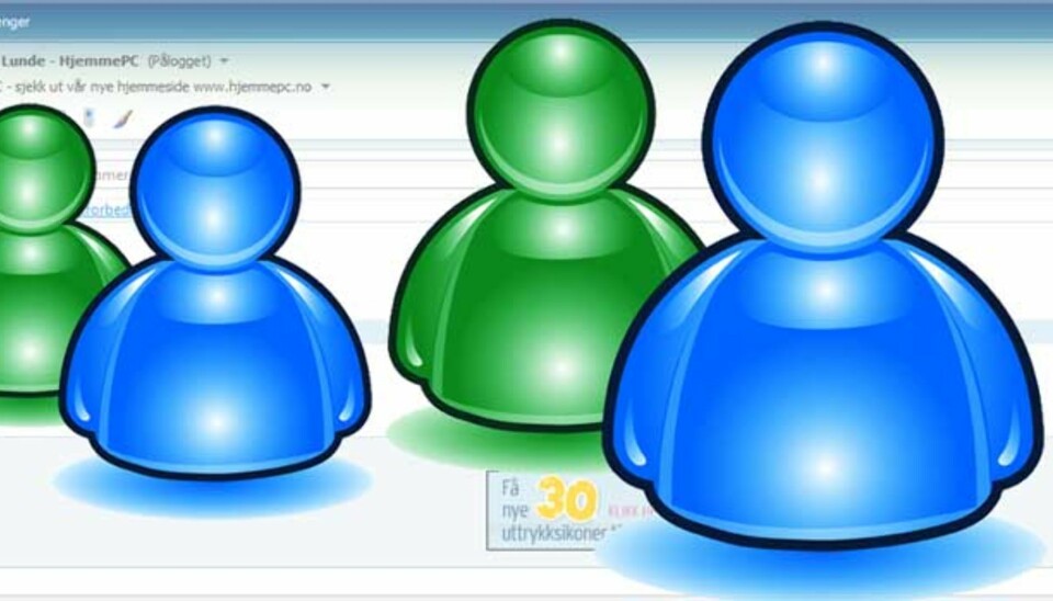 Vis din Messenger-status på Internett