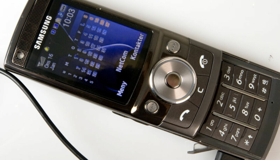 Test av Samsung G600