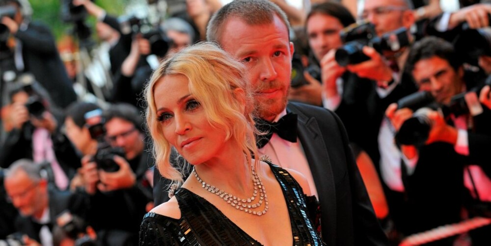 GÅR MOT SLUTTEN: Madonna og Guy Ritchies ekteskap henger i en tynn tråd