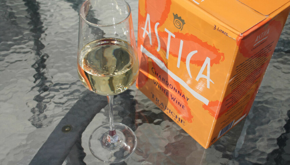 Astica Chardonnay går av med seieren i testen. Foto: Gjertrud Hustad