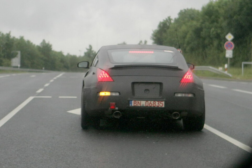 Neste Z-modell får sannsynligvis en fireliters motor, og vi antar den får godt over dagens modells 300 hk. Foto: Automedia