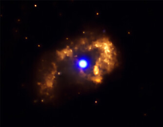 Røntgenfoto av Eta Carinae. Foto: NASA/CXC/ GSFC/M.Corcoran et al