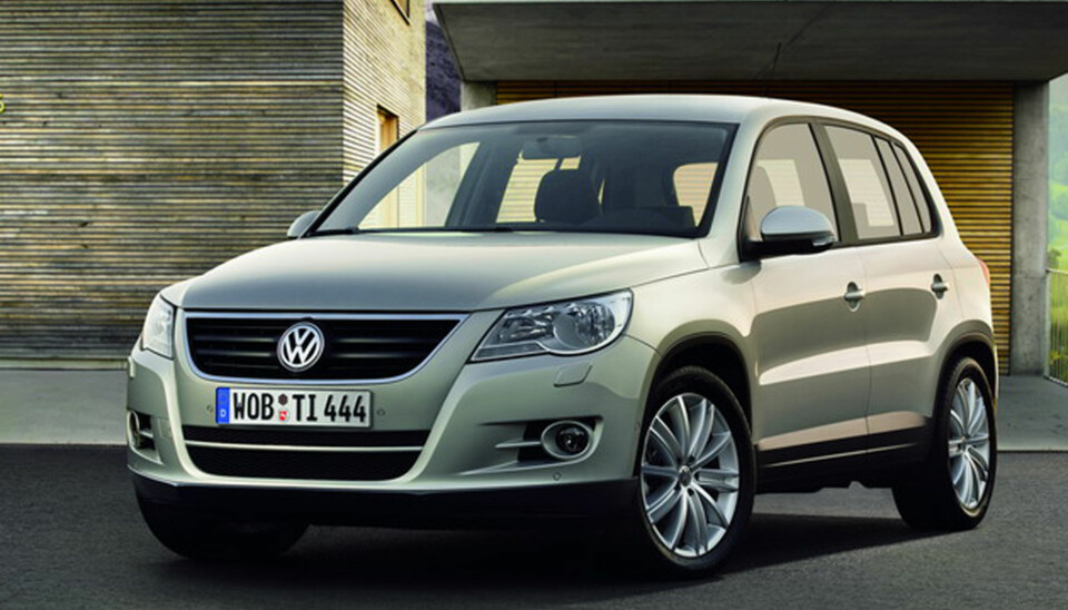 Tiguan blir kompakt, og får utseende som en blanding av Touareg og Golf.