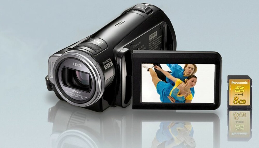 Panasonic SD5 er et eksempel på et HD kamera som gjør opptak direkte på minnekort. Minnekortet kan du spille av direkte på Panasonic-flatskjermer med minnekortleser.