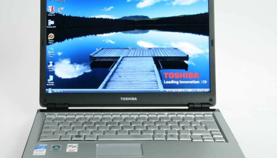 LITE TULL: Det er lite tull med Toshiba Satellite U300-1Z.