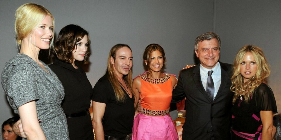 PÅ VISNING: Claudia Schiffer, Liv Tyler, John Galliano, Eva Mendes, Sidney Toledano og Rachel Zoe