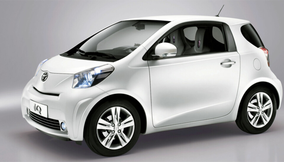 Produksjonsmodellen av Toyota iQ skal bli akkurat slik som denne ser ut. Det skal vi ikke klage på.
