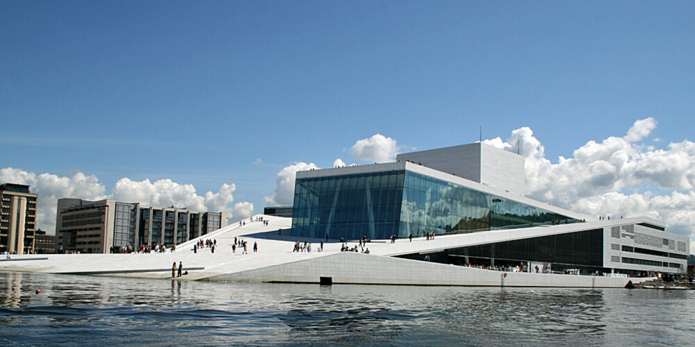 Operahuset i Bjørvika.