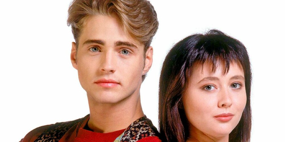 SØSKENPAR: Jason og Shannen spilte henholdsvis Brandon og Brenda Walsh i "Beverly Hills 90210".