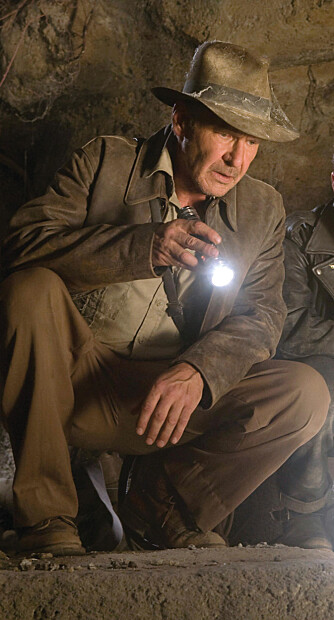 Filmarkeologen Indiana Jones (Harrison Ford) er ikke først og frems kjent for å protokollføre potteskår. (Foto: Filmweb) Filmarkeologen Indiana Jones (Harrison Ford) er ikke først og frems kjent for å protokollføre potteskår. (Foto: Filmweb)