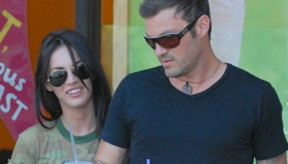 FORTSATT FORLOVET: Megan Fox og Brian Austin Green ahr det fortsatt fint sammen, ifølge Brian selv. FORTSATT FORLOVET: Megan Fox og Brian Austin Green ahr det fortsatt fint sammen, ifølge Brian selv.