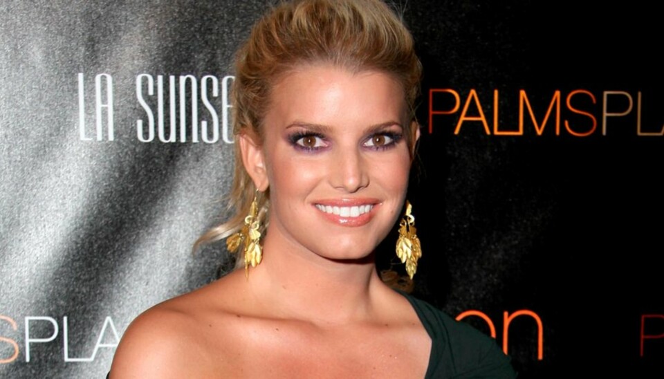 LYKKELIG: Jessica er lykkeligere enn på lenge sammen med Tony, og har ikke noe imot å legge på seg et par kilo.