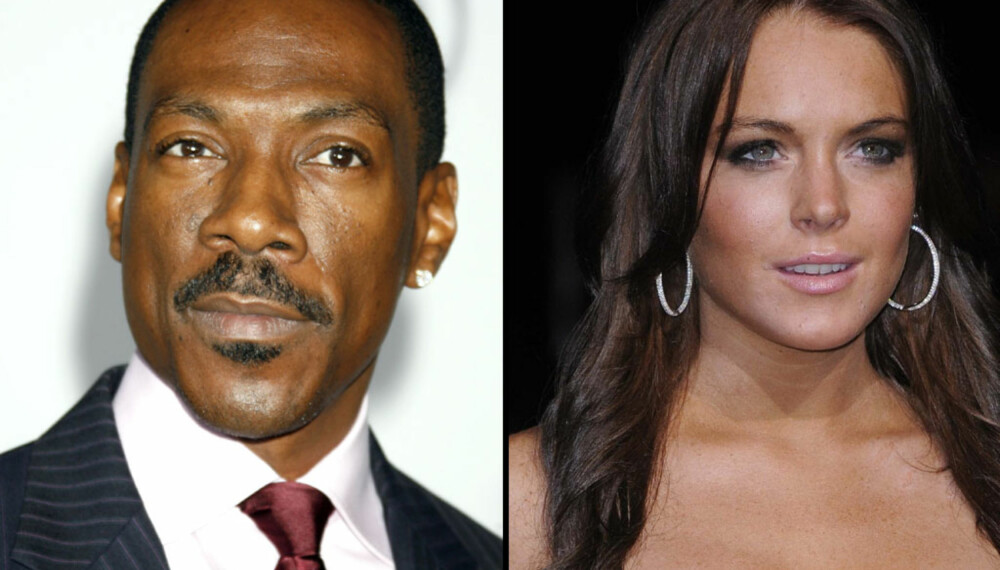 Eddie Murphy og Lindsay Lohan Eddie Murphy og Lindsay Lohan