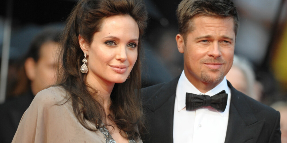 MOT SLUTTEN?: Brad Pitt og Angelina Jolies forhold blir satt på prøve etter tvillingfødselen.