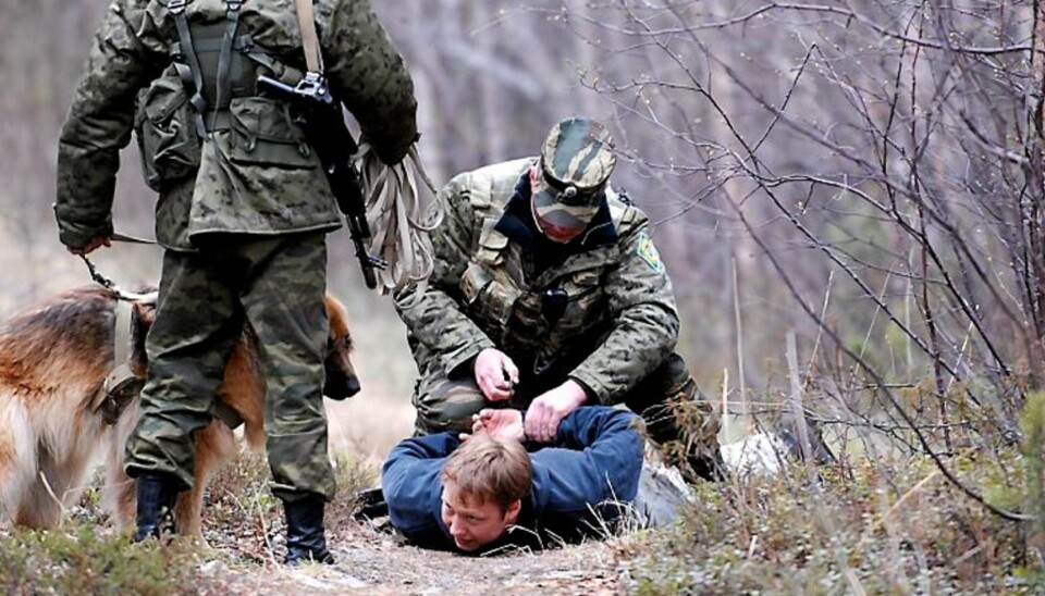 Arrestert av russisk grensevakt