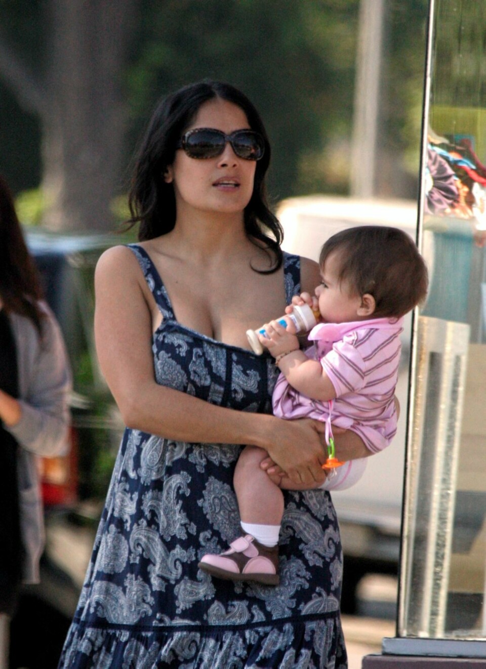 DATTER: Sammen har paret datteren Valentina Paloma som fyller ett åt i september.