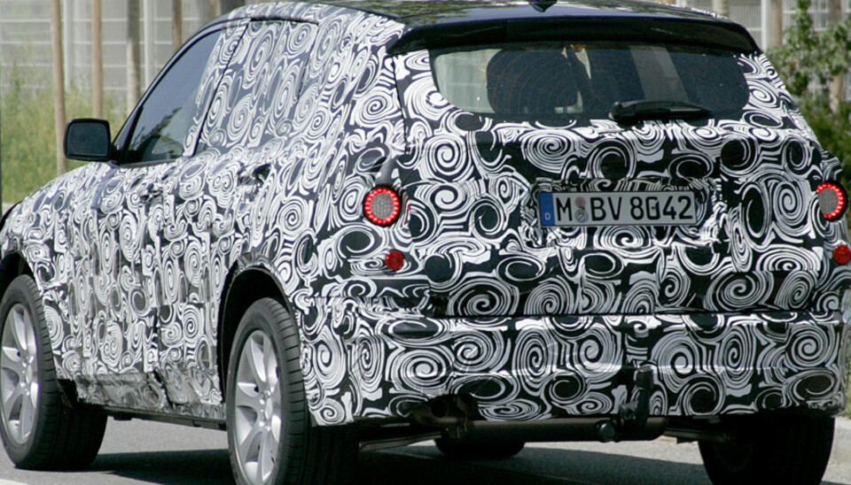 Spionbilder av neste generasjon BMW X3