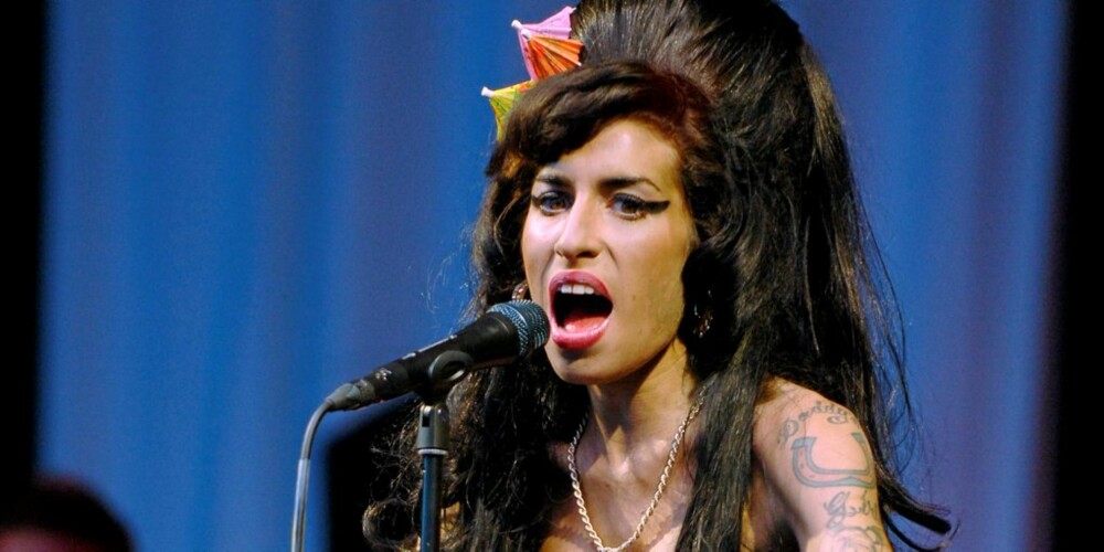 TALENTFULL SANGER: Amy har en stor stemme, og vant hele fem Grammy-priser i februar 2008