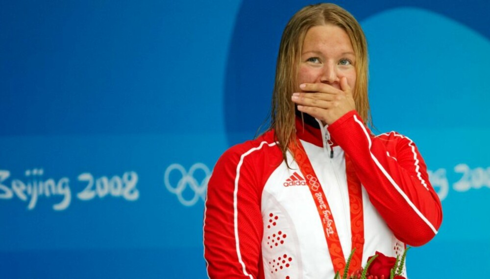 BRONSEJENTA: Sara Nordenstam satte europeisek rekord da hun svømte inn til bronsemedalje i natt.
