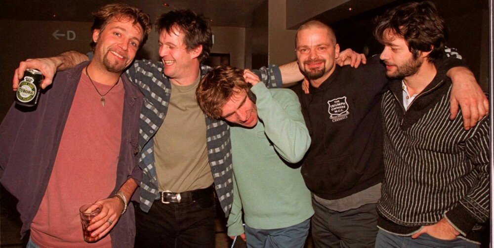 ROCKSUKSESS: DumDum Boys er en av tidenes mest suksessfulle norske rockeband. Her fra 1999.