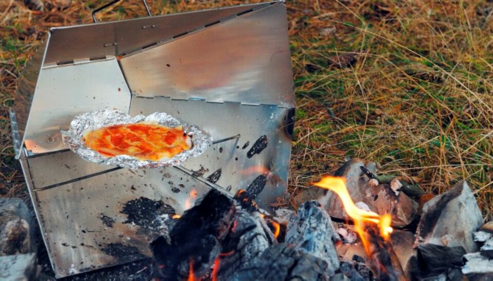 Ovnen er super til små pizzaer! (Foto: Yngve Ask)