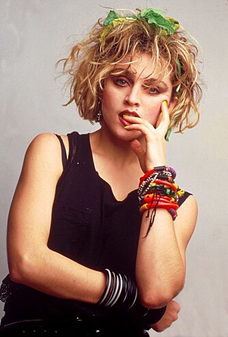 BEGYNNELSEN: Madonna fikk sitt store gjennombrudd på begynneslen av 80-tallet. her fra 1983.