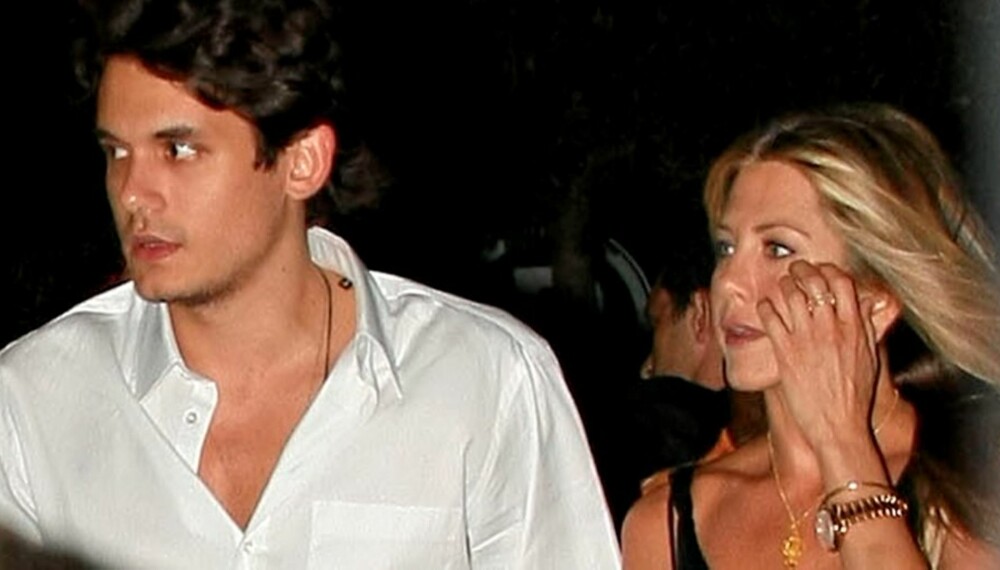 NEKTER FOR UTROSKAP: John Mayer har bare lovord å si om ekskjæresten Jennifer Aniston